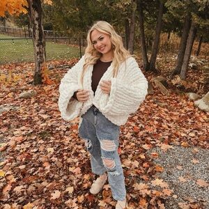 Chunky Knit Cardigan